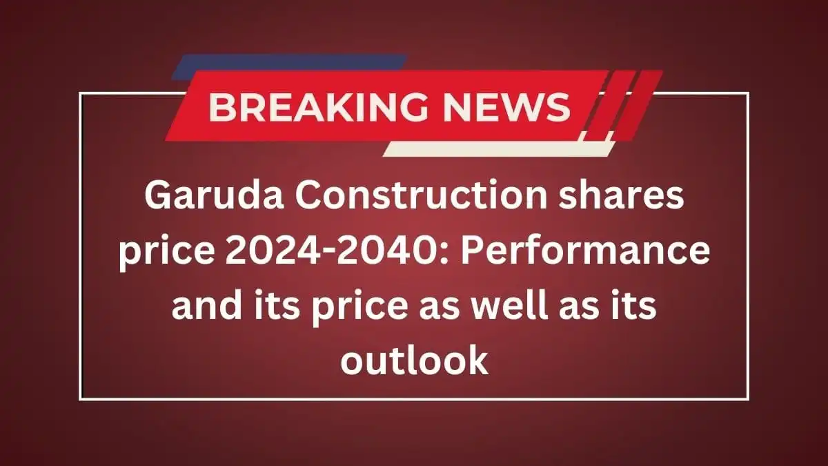 garuda construction share price